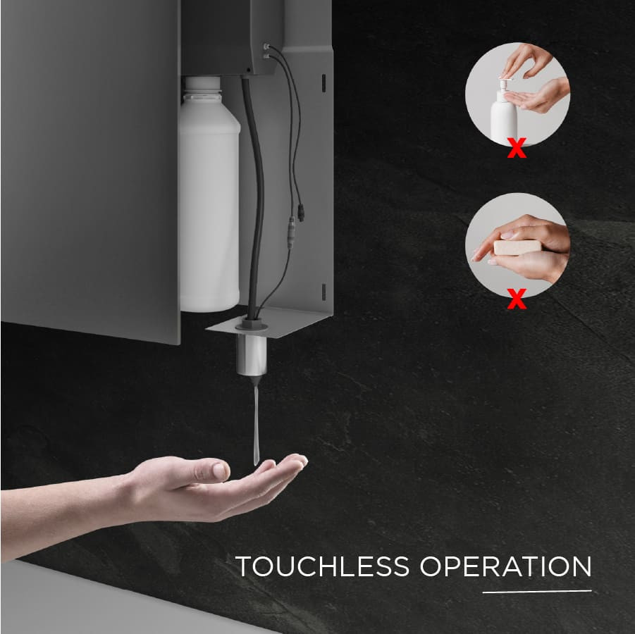 EURONICS BSD Behind Mirror Soap Dispenser